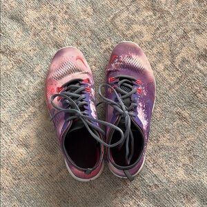 Nike Purple and Orange Running Shoes SZ 8.5